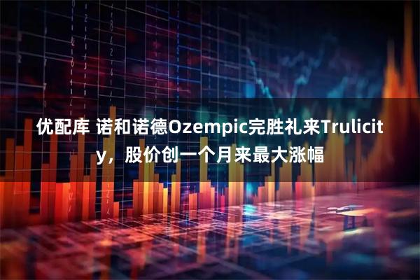 优配库 诺和诺德Ozempic完胜礼来Trulicity，股价创一个月来最大涨幅